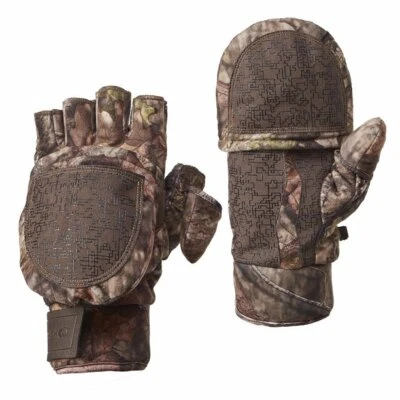 Mossy Oak Mens Pop-Top Medium Sized Gloves Hunting Gloves  - Image 1 of 4