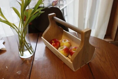 Beautiful, Handmade, Garden/Harvest Basket! Cedar/Pine, Homesteading Favorite! - Image 1 of 4