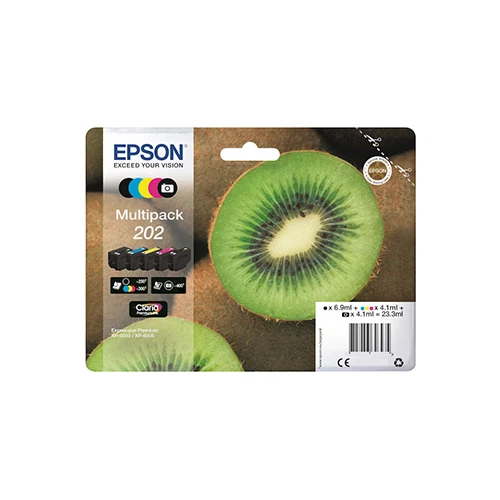 Epson Multipack 202 Originale – confezione da 5 colore – c13t02e74010 - Immagine 1 di 1