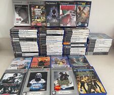 58 x PlayStation 2 PS2 Games Lot Bundle WWE Grand Theft Auto Burnout Tekken FIFA