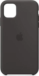 Apple Silicone Case (for iPhone 11) - Black - Photo 1 sur 1