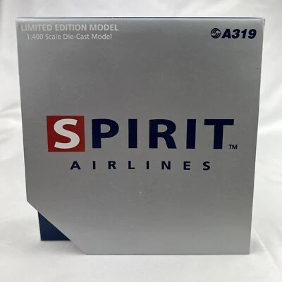 Gemini Jets 1:400 Spirit Airlines Airbus A319 TRON GJNKS500 Limited Edition - Image 1 of 4