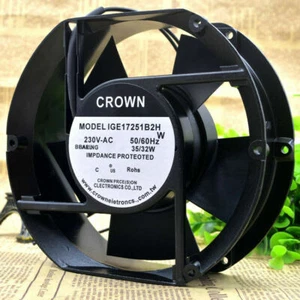 For CROWN 220V 17251 IGE17251B2H 17cm 35W cooling fan - Picture 1 of 5