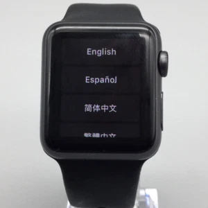 Apple Watch Series 1 Smart Watch Unisex Black 38mm LOCKED FOR PARTS ONLY - Picture 1 of 14