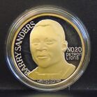BARRY SANDERS DETROIT LIONS .999 SILVER COIN ENVIROMINT NFL PLAYERS ROUND 1/ 500