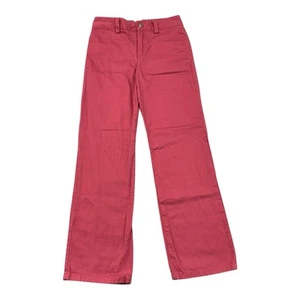Polo Ralph Lauren Chino Pants Youth Boys 8 Salmon Pink Classic Preppy School - Picture 1 of 8