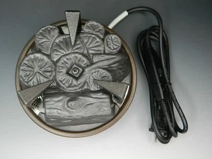 Yamaki Electric Charcoal Heater YU-220 220V/500W Infrared Furo w/ Trivet - Picture 1 of 4