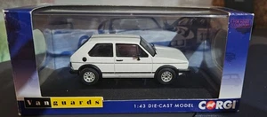 1/43 Boxed Model Corgi Vanguards VA12007 VW Golf GTI MK1 Alpine White - Picture 1 of 4