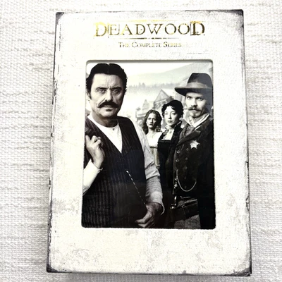 Deadwood: The Complete Series Season 1-3 (DVD, 19-Disc Box Set) VGC! - Image 1 of 4