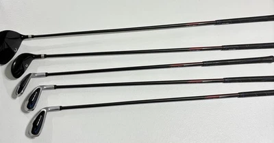 Top Flite Tour Edge Junior Golf Club Set RH Driver Hybrid 5W 6 7 - 5 Clubs - Image 1 of 4