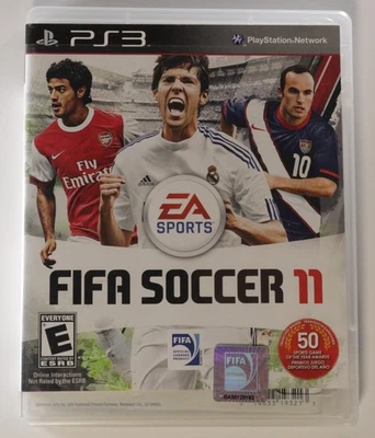 FIFA Soccer 11 Sony PlayStation 3 PS3 Video Game Complete CIB EA Sports Manual - Image 1 of 4