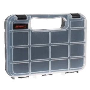 Hardware Organizer Box with Dividers - 14 Compartment Small Parts Organizer P... - Picture 1 of 6