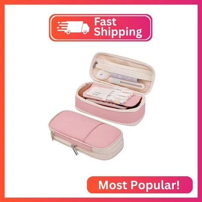 JAESITETER Gran Capacidad Estuche para Lápices Lindo Estuche para Lápices Oficina Universidad Escuela L Foto 1 de 2