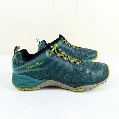 Merrell Mujer Siren Edge Q2 Senderismo Trail Zapatos Talla 8 Verde Zapatillas con Cordones Foto 1 de 4