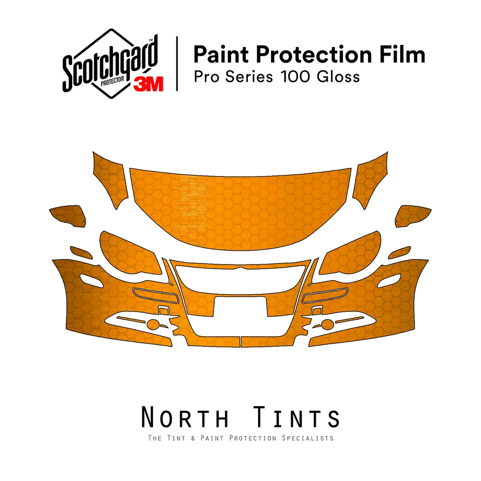 大众 Eos 2007 - 2011 3M PRO 预切油漆保护膜透明文胸 PPF 套件 — 第 1/4 张图片