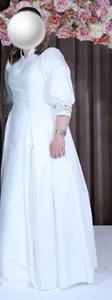 Ivory wedding dress size 14 (very slimming) - Picture 1 of 1