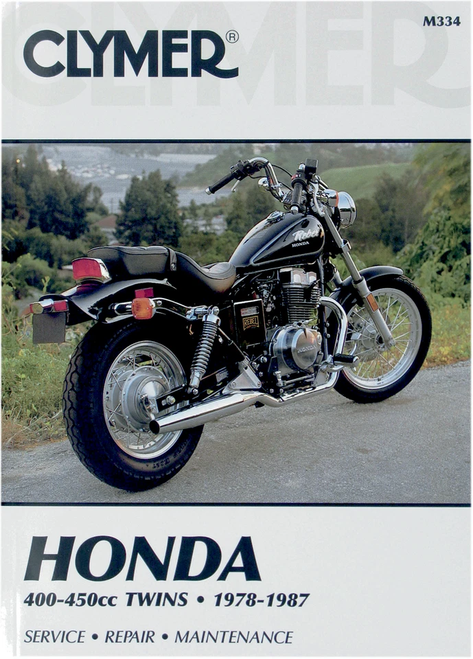 CLYMER - CM334 - Manual - Honda 400/450 gemelos Foto 1 de 1