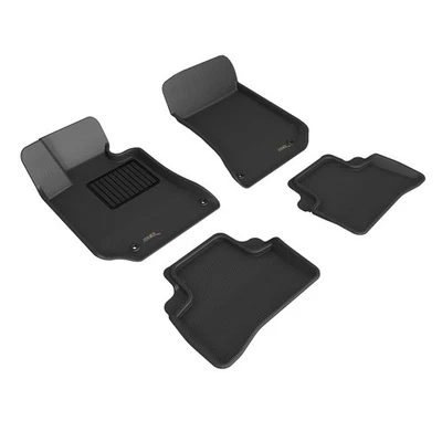 Floor Mats Custom Fit Liners Kagu All-Weather Black 1st And 2nd Row L1MB06201509 Foto 1 de 4