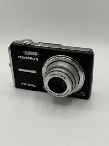 Olympus FE-330 8.0MP Digital Camera, Black - Picture 1 of 4