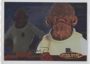 2001 Topps Star Wars: Evolution Admiral Ackbar #3 2vh - Picture 1 of 3