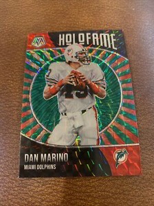 2021 Panini Mosaic Holofame Green Dan Marino Miami Dolphins