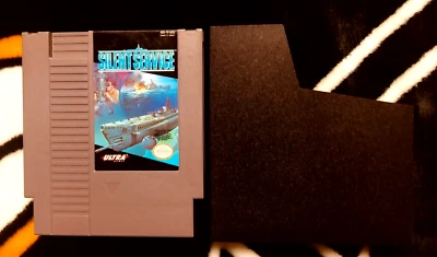 Silent Service (Nintendo NES 1989) Cleaned & Tested  - Image 1 of 4
