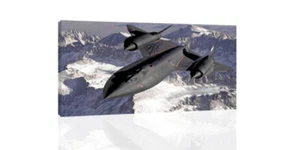 Lockheed SR-71 Blackbird III - CANVAS OR PRINT WALL ART - Picture 1 of 2