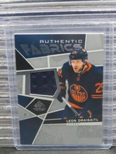 2021-22 SP Game Used Leon Draisaitl Authentic Fabrics Game Used Jersey #AF-LD