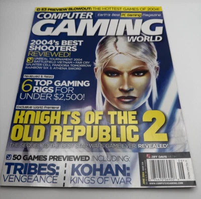 Computer Gaming World Magazine #239 (June 2004) KOTOR 2 - Image 1 of 4