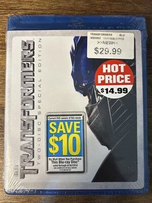  Transformers 2-disc Special Edition  (Blu-Ray, 2007) Sealed - Image 1 of 2