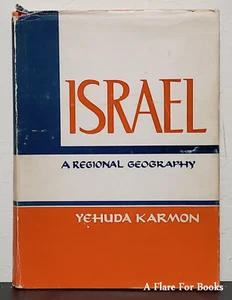 Israel - A Regional Geography Hardcover by Yehuda Karmon - 1st Hb Edb - Picture 1 of 5