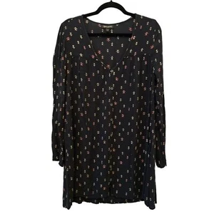 Billabong Medium Moongazer Button Down Tunic Dress Boho - Picture 1 of 10
