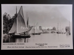 Norfolk WROXHAM BRIDGE Bygones on the Broads - Pamlin Print RP M4112 - Bild 1 von 2