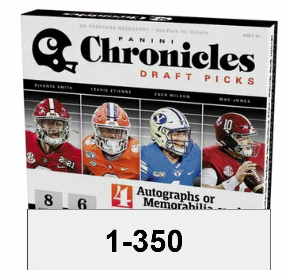 🏈2021 Panini Chronicles Draft Picks Football You Pick (1-325) Complete Your Set - Image 1 of 1