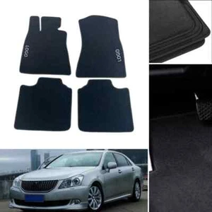 For Toyota Crown 2007-2024 Car Floor Mats Velour Waterproof Black Carpet Liners - Foto 1 di 15