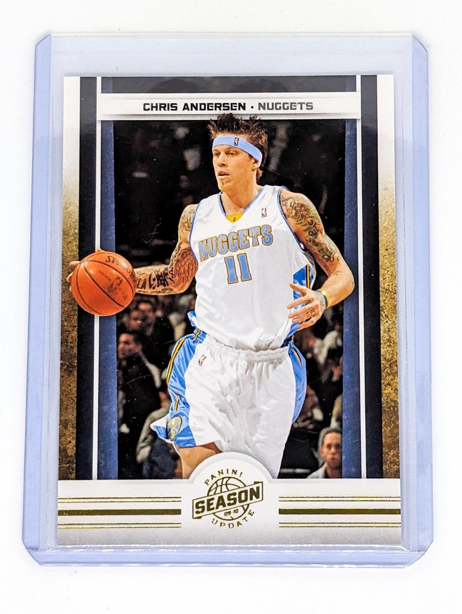 Chris Andersen Denver Nuggets Basketball Serial Numbered Chris Andersen Denver Nuggets Basketball Serial Numbered