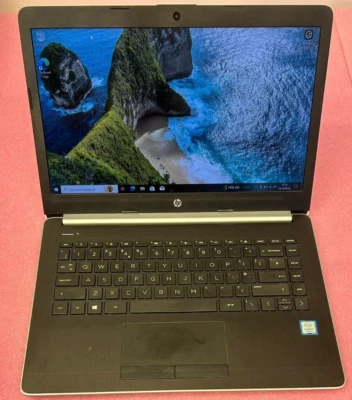 HP 14-CK0XXX i5-7200U 2.70GHz 16GB 128GB 14'' Windows 10 Laptop Computer - Image 1 of 4