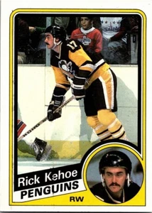 1984-85 Topps #125 Rick Kehoe Pittsburgh Penguins Free Shipping! - Picture 1 of 2