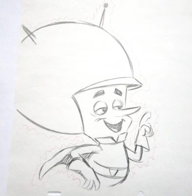 GRAN GAZOO FRED PICAPIEDRA AÑOS 90 HANNA-BARBERA PRODUCCIÓN ORIGINAL DIBUJO CELDA Foto 1 de 2