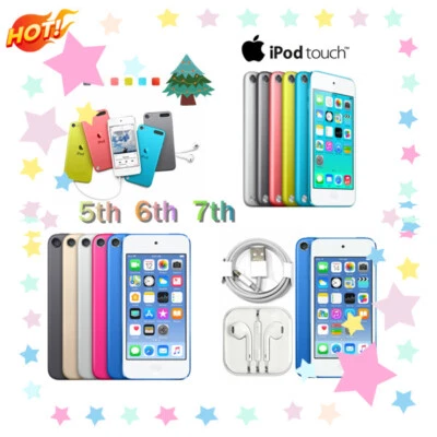 💖NEW Apple iPod Touch 5th 6th 7th Gen 8GB 16GB 32GB 64GB 128GB 256GB🎁 - Image 1 of 4
