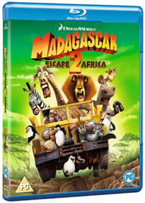 Madagascar: Escape 2 Africa Blu-ray (2009) Eric Darnell, McGrath (DIR) cert PG - Image 1 of 2