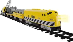 Juego de tren de juguete de construcción a batería Lionel con locomotora - Imagen 1 de 8