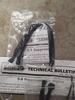 s-4 northern computers  suppressor kit wiring 781305114271 s4  - Image 1 of 4
