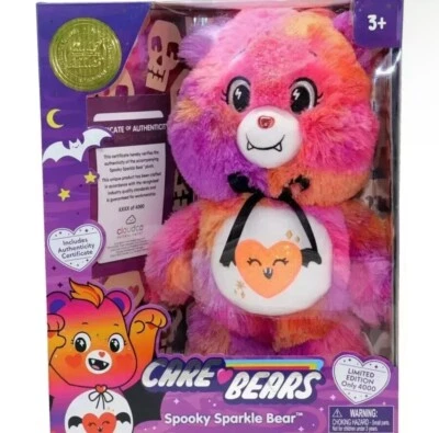 Care Bears: Halloween Spooky Sparkle Bear, Limited Edition Australian Exclusive - Image 1 of 2