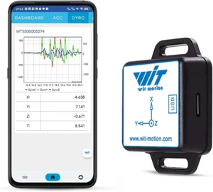 WT901WiFi Wireless Connection PC + Serve Saved 9 Achsen AHRS Sensor 3 Achsen Nei - Bild 1 von 7