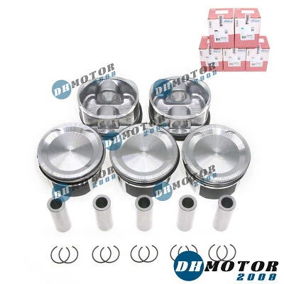 Juego de 5 anillos de pistón STD para Volvo S40 S60 S80 C30 C70 XC90 2.5T T5 L5 B5254T Foto 1 de 4