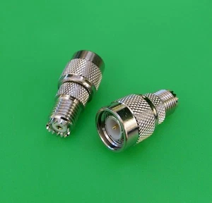 (10 PCS) Mini UHF Female to TNC Male Connector - USA Seller - Picture 1 of 3