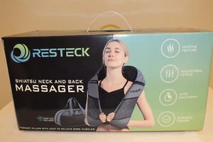 Almohada de masaje de amasado inalámbrica RESTCK Shiatsu para cuello y espalda - Imagen 1 de 7