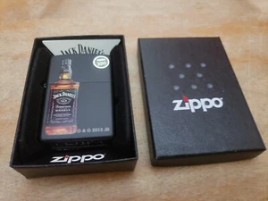 ZIPPO LIGHTER 28422 JACK DANIELS BOTTLE Brand New ain Box - Picture 1 of 4