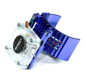 Integy Motor Heatsink Fan (Blue) for Traxxas Slash Stampede Rustler Bandit XL-5 - Picture 1 of 1